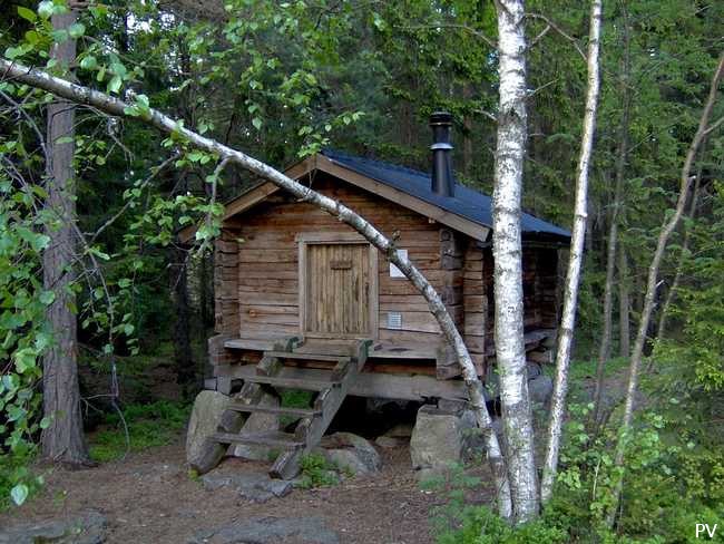 Ugglekojan vid Trehörningens östra del. Om du vill se flera foton från området, klicka på bilden.